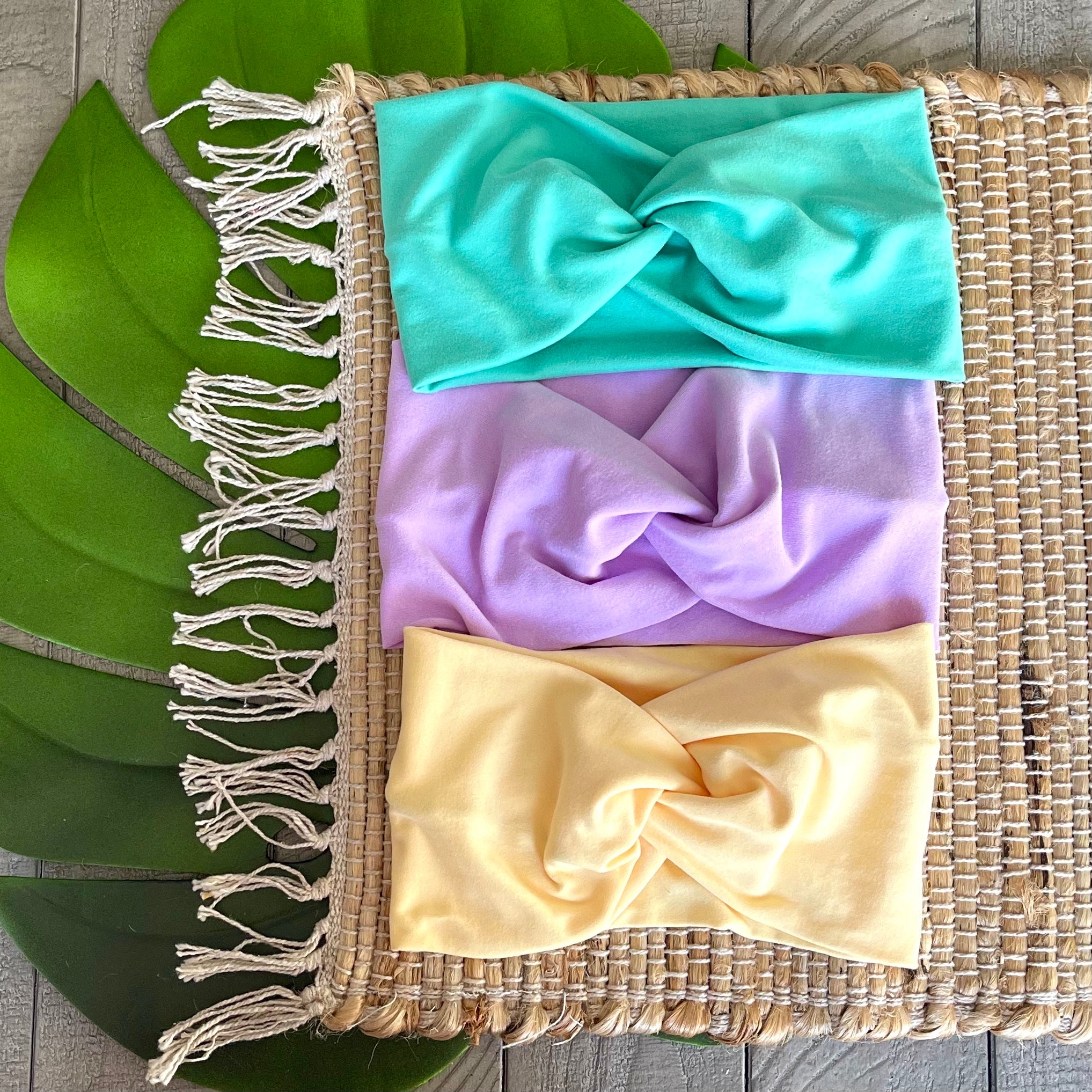 Wide Twist Headbands Hair Haven Accessories LLC