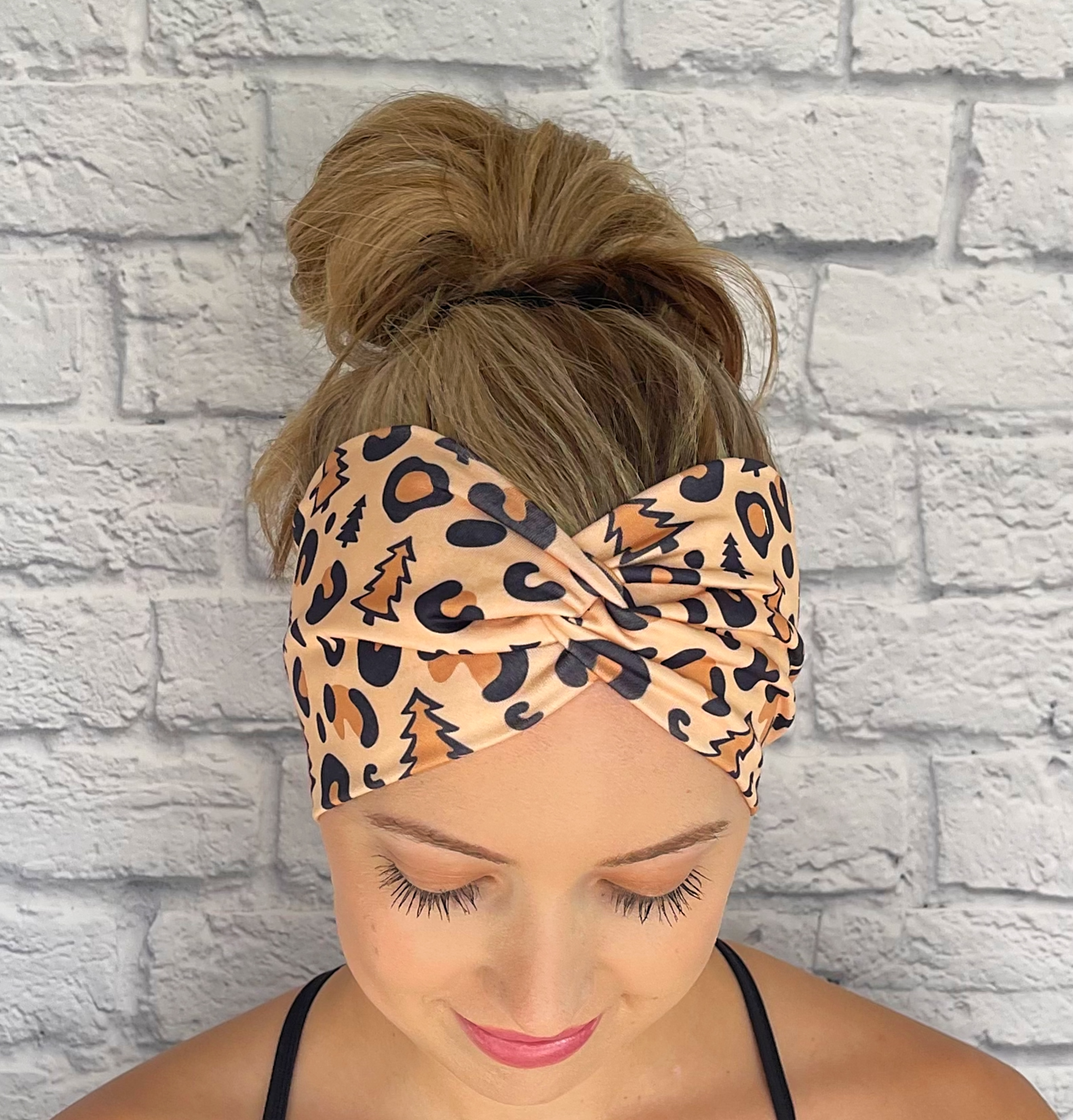 Cheetah headband deals