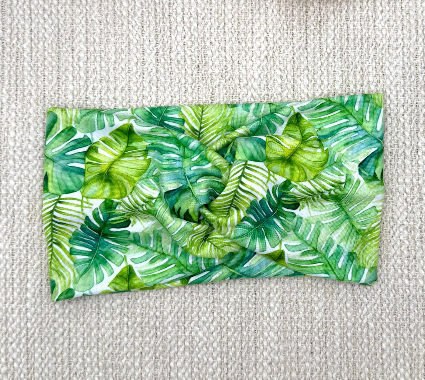 Tropical Palm Headband, Tropical Headband, Summer Vacation Headband, Summer Gift for Women, Plant Theme Gifts, Palm tree, beach style